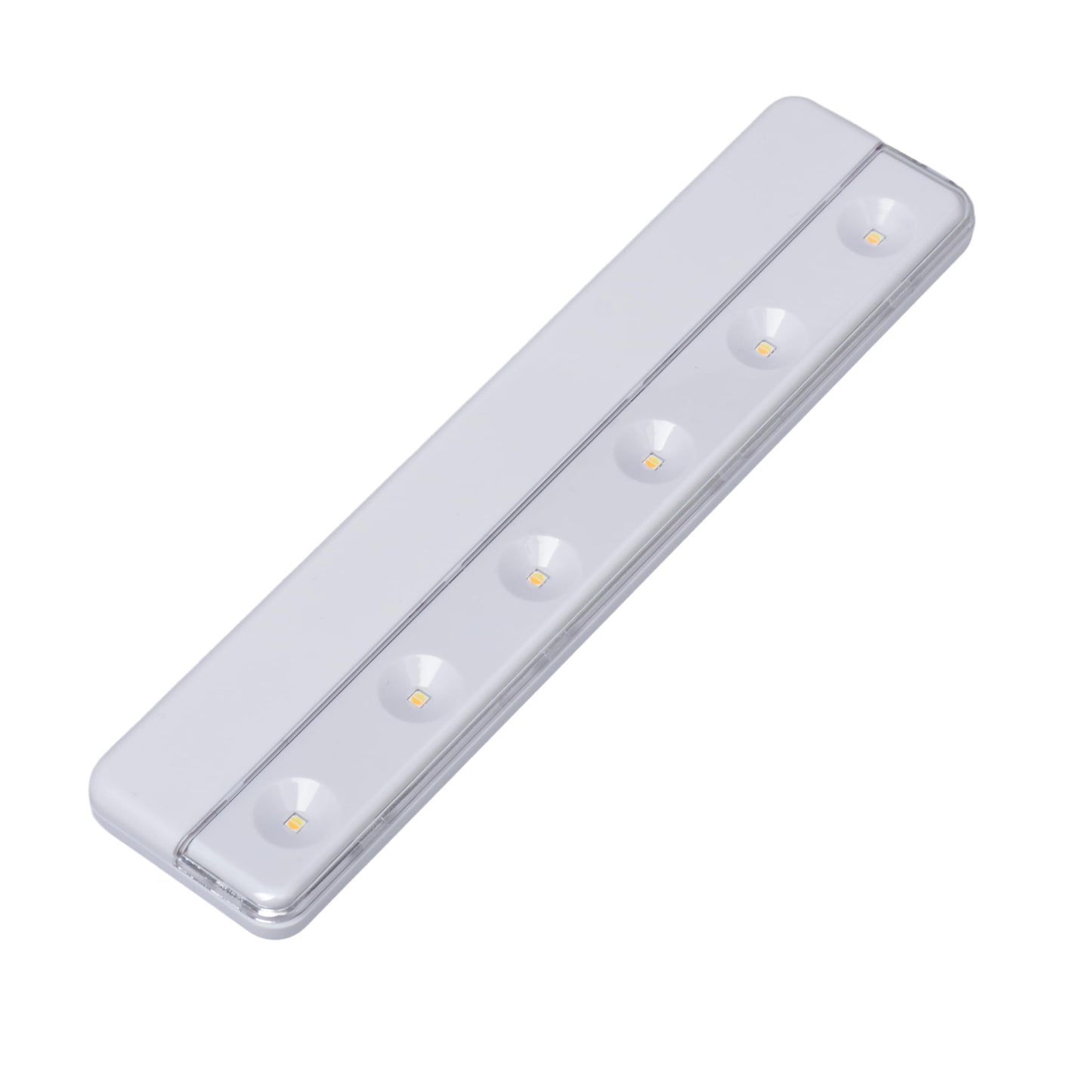 Brilliant Evolution Wireless Led Light Bar - 65 Lumens, 8.5X2X1-Inch, Battery Operated, Warm White, Plastic, Model Brrc116