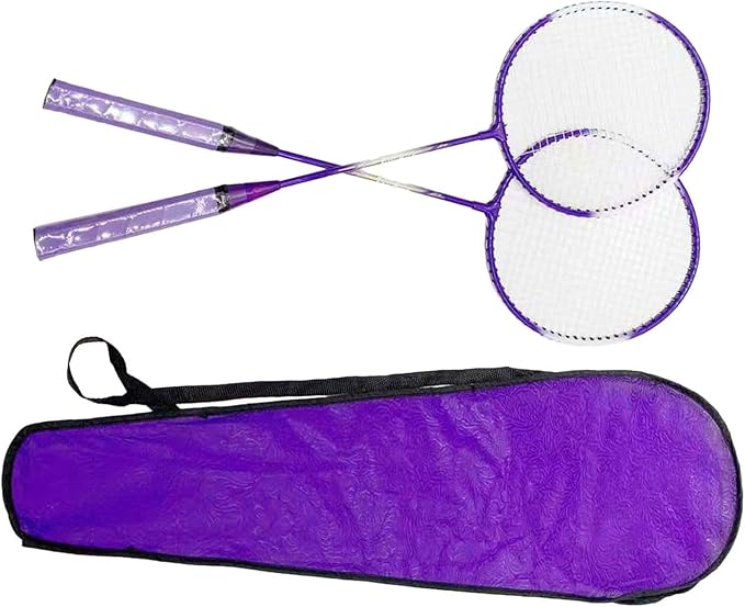 Badminton Rackets Badminton Equipment 1 Pair Badminton Racquets Set Shuttlecock Racket for Couples Family Exercise Lawn Be...