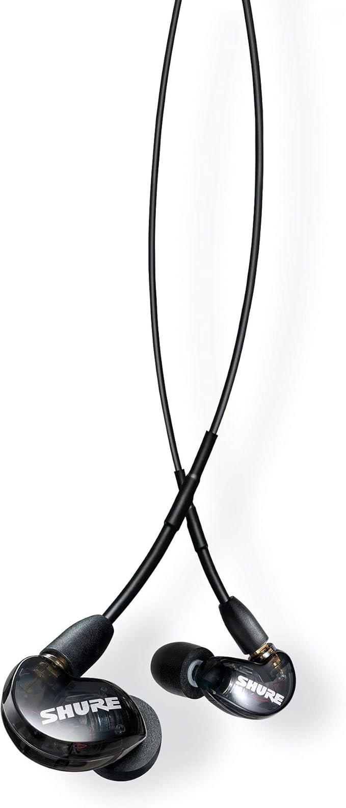 Shure SE215 PRO Wired Earbuds, Professional Sound Isolating Earphones with Clear Sound, Deep Bass, Secure in-Ear Fit, Carr...