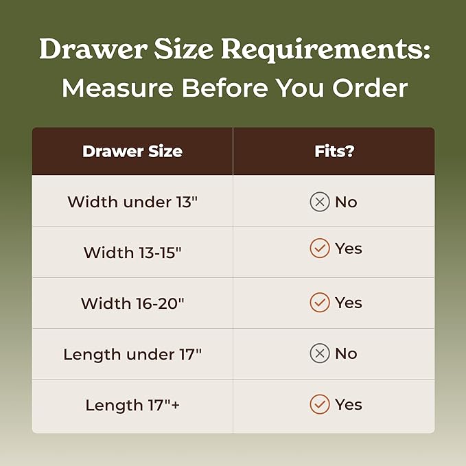 SMIRLY Silverware Drawer Organizer – Bamboo Kitchen Drawer Organizer, Adjustable Utensil Holder and Cutlery Tray, Drawer Dividers for Flatware and Kitchen Utensils