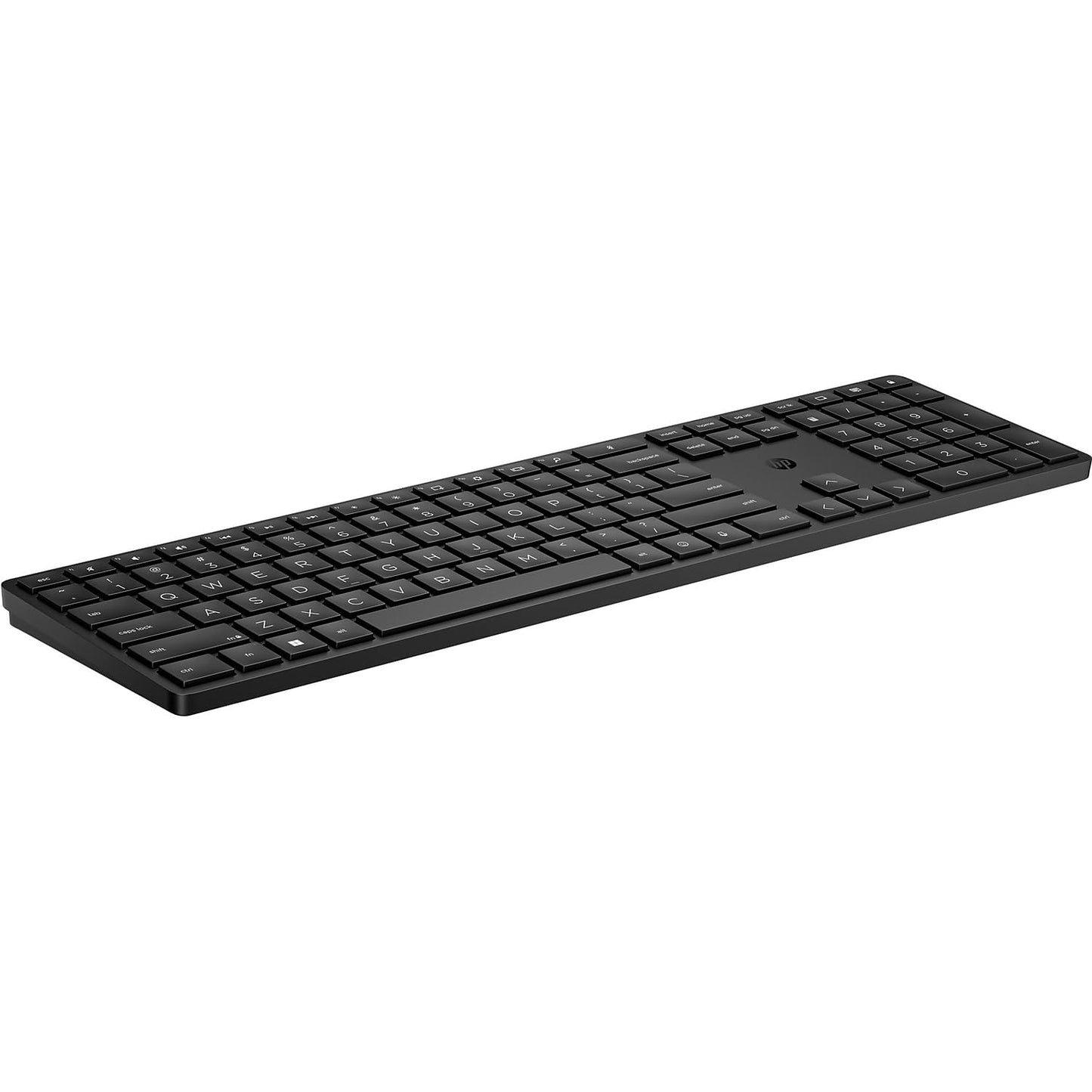 Hp 450 Programmable Wireless Keyboard - Wireless Connectivity - Rf - 32.81 Ft - 2.40 Ghz - 19 Hot Key(S) - Mute, Dictation, Emoj