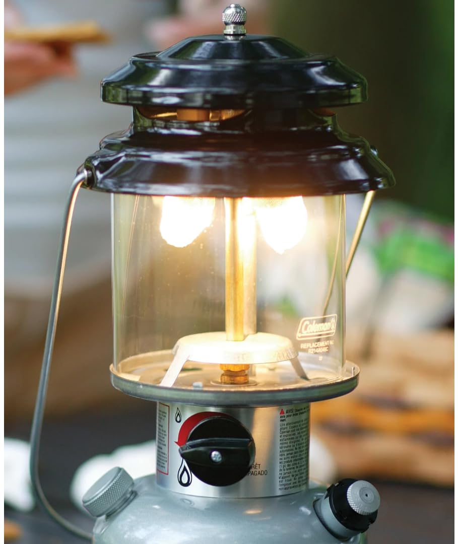 Coleman Lantern Mantles 4-Pack, Optimized String Tie Design, Aluminum, Multi, Model 3000004344