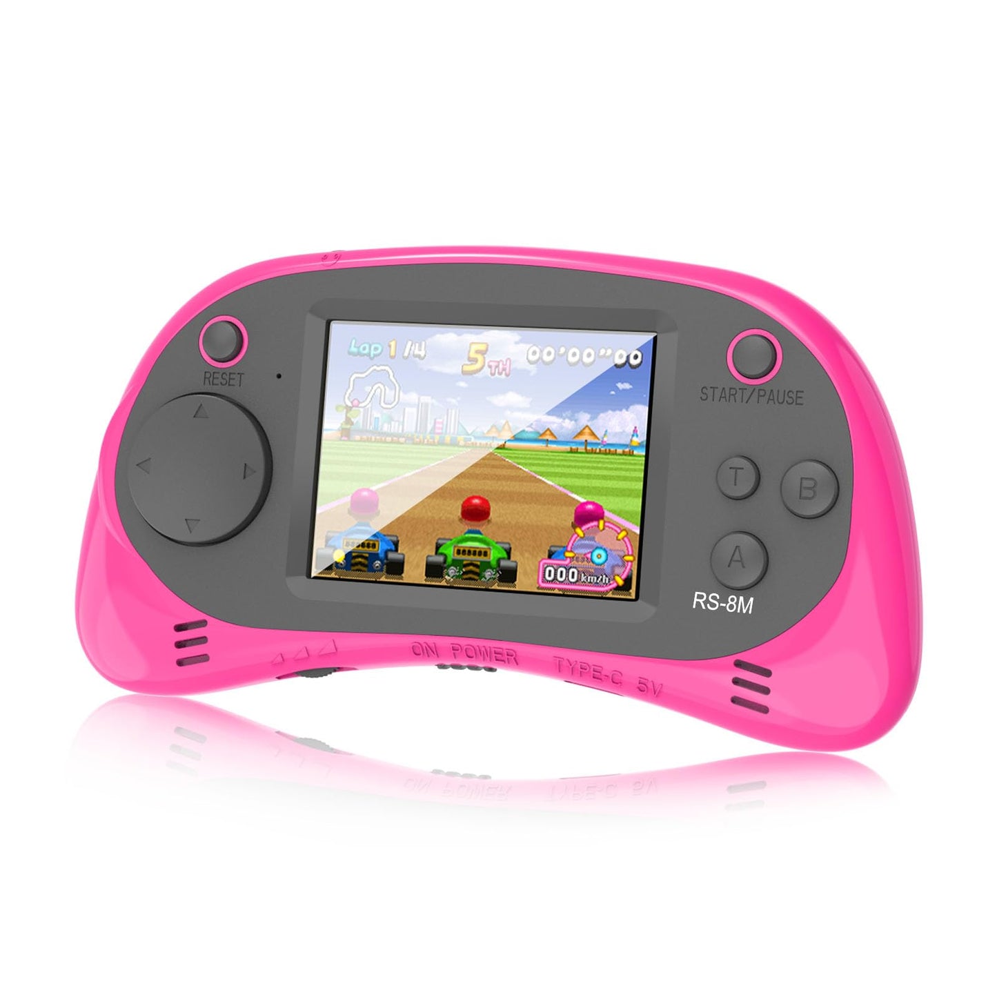 EASEGMER Kids Learning Game Console - 220 Educational Games for Ages 3-10, 2.5" HD Screen with Travel Case, Rechargeable & Durable, Perfect for Boys and Girls
