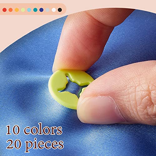 Juexica Running Bib Clips Race Number Buckle Fixing System Triathlon Race Bib Holder Marathon Fastener Holder for Field Event