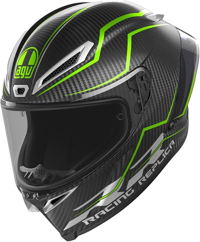AGV Pista GP RR Performante Motorcycle Helmet Carbon/Lime XL