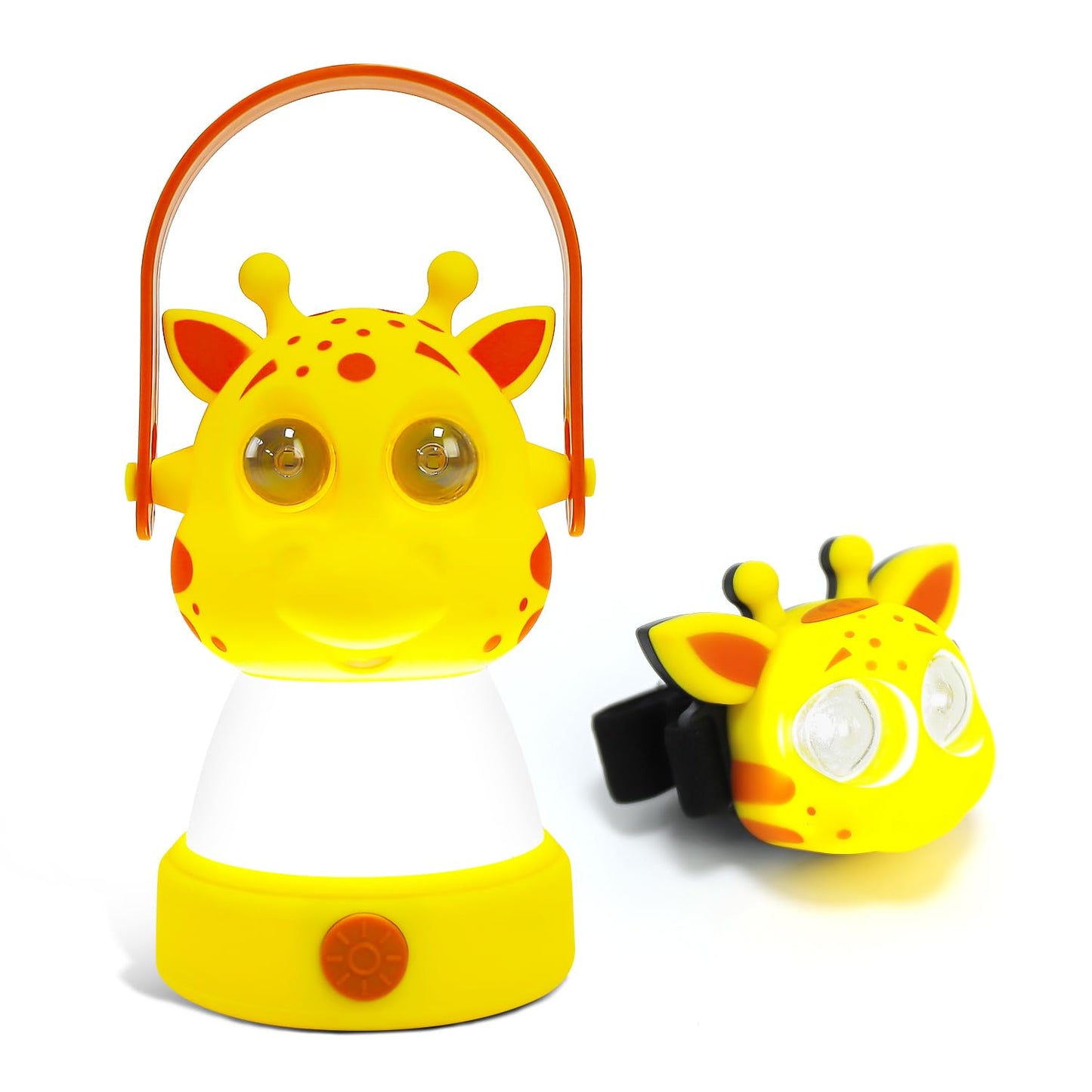 Lets Explore LED Camping Lantern & Headlamp, Battery Powered Night Light, Gift for Birthday, Lightweight Tent Lamp for Children