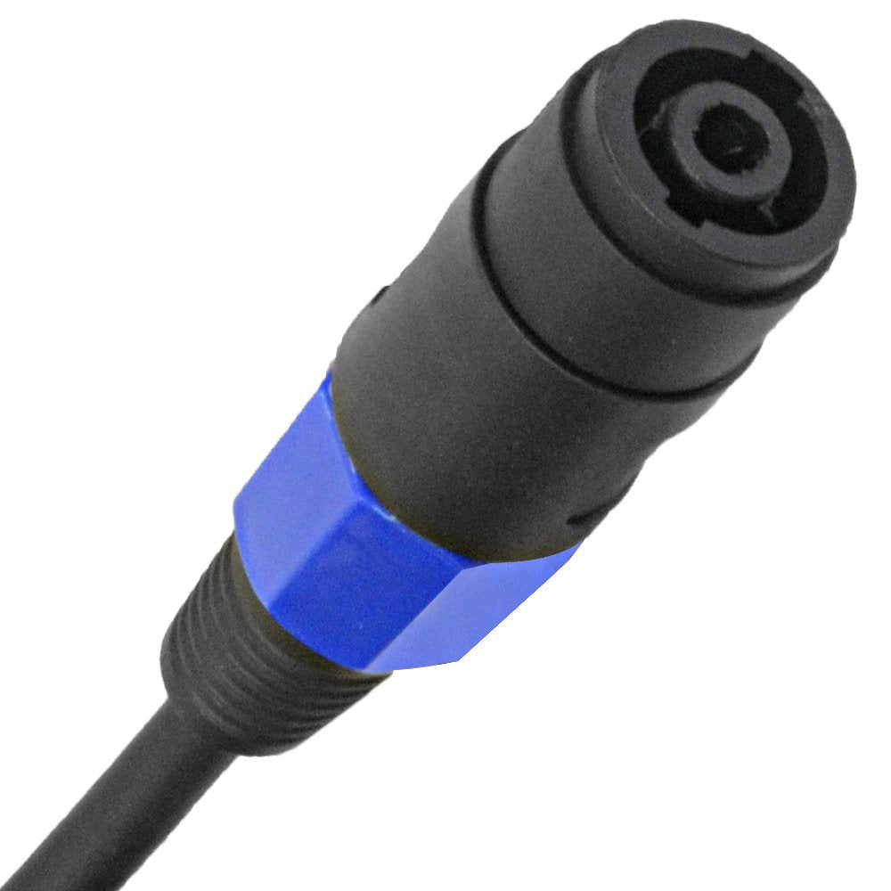 Seismic Audio - Spxc-10-4Pack - 4 Pack Of 10 Foot Professional Speakon Extension Cables - Speakon Male To Speakon Female - 12Awg