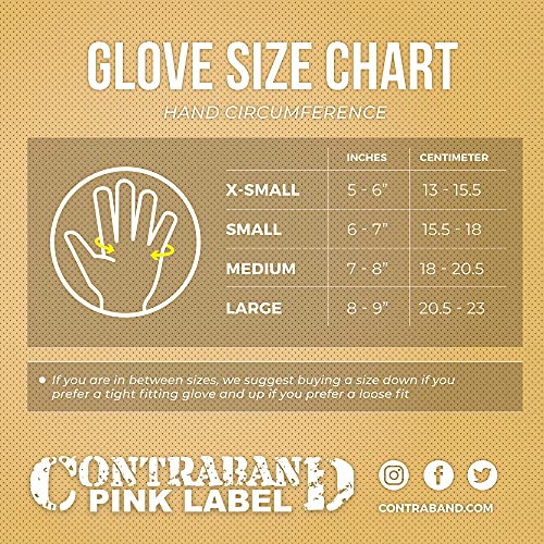 Contraband Pink Label 5297 Womens Design Series Leopard Print Lifting & Rowing Gloves (Pair) - Lightweight Vegan Medium Pa...