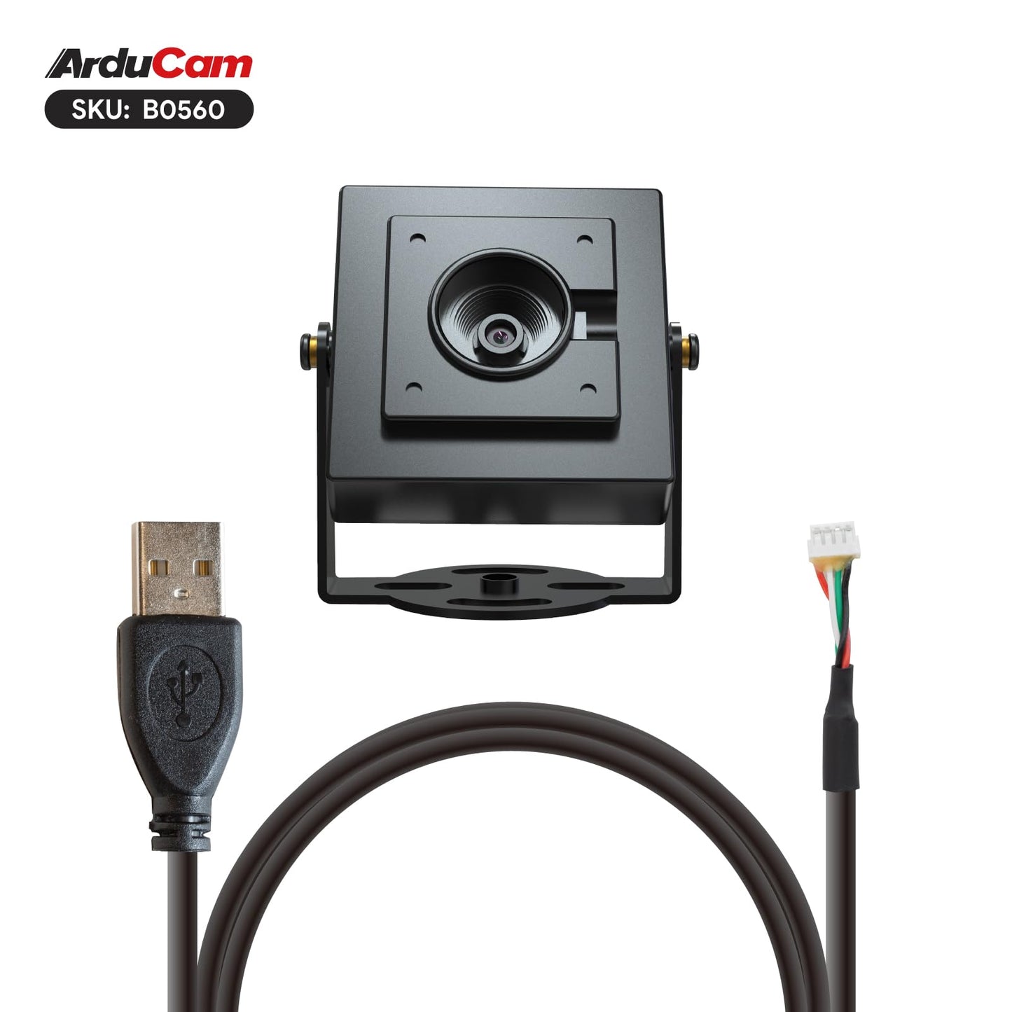 Arducam 4K USB Camera Module, AutoFocus HDR Lightburn Camera for Windows, Linux