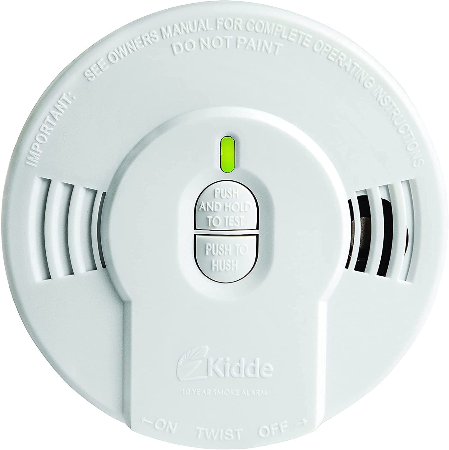 Kidde Smoke & Carbon Monoxide Detector with Smoke Detector, 10-Year Battery