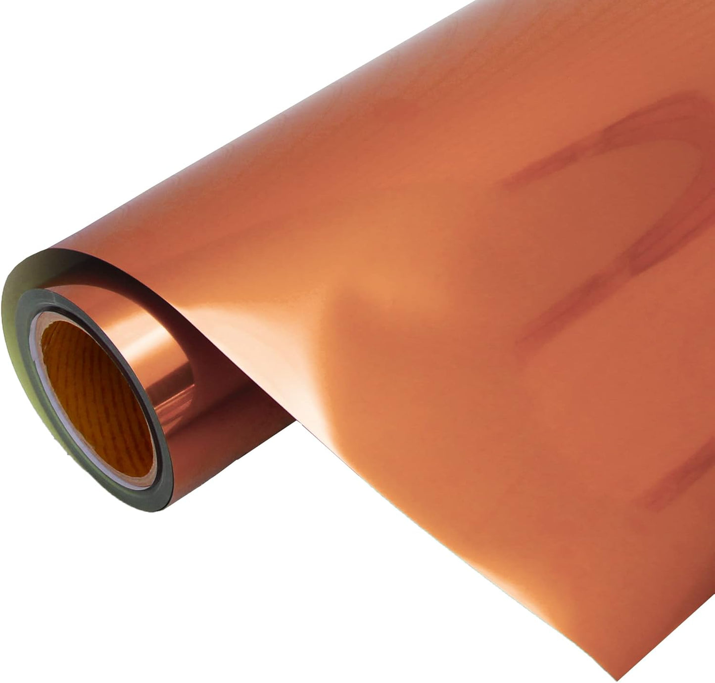 3 Yard x 20" Wide Roll Threadart Metallic Orange Heat Transfer Vinyl Film | Compatible with Venture Explore and Maker, Silhouette Cameo, & Large Format Cutters