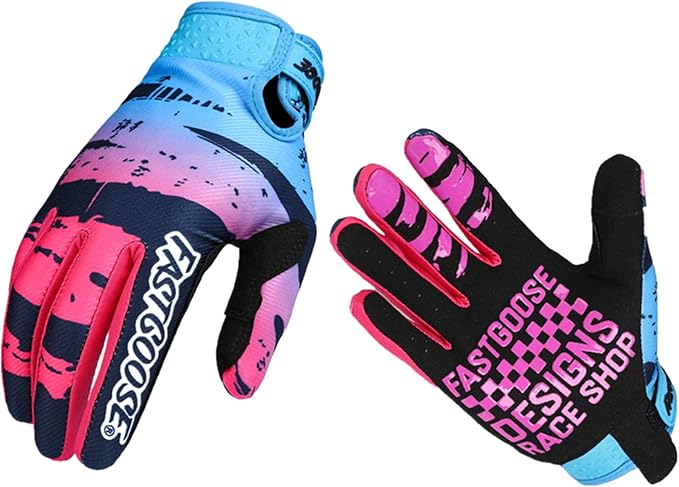 EXCEREY Cycling Gloves Bike Gloves with Gel Padding Anti Slip & Breathable Mesh for Men/Women All-Season Mountaineering
