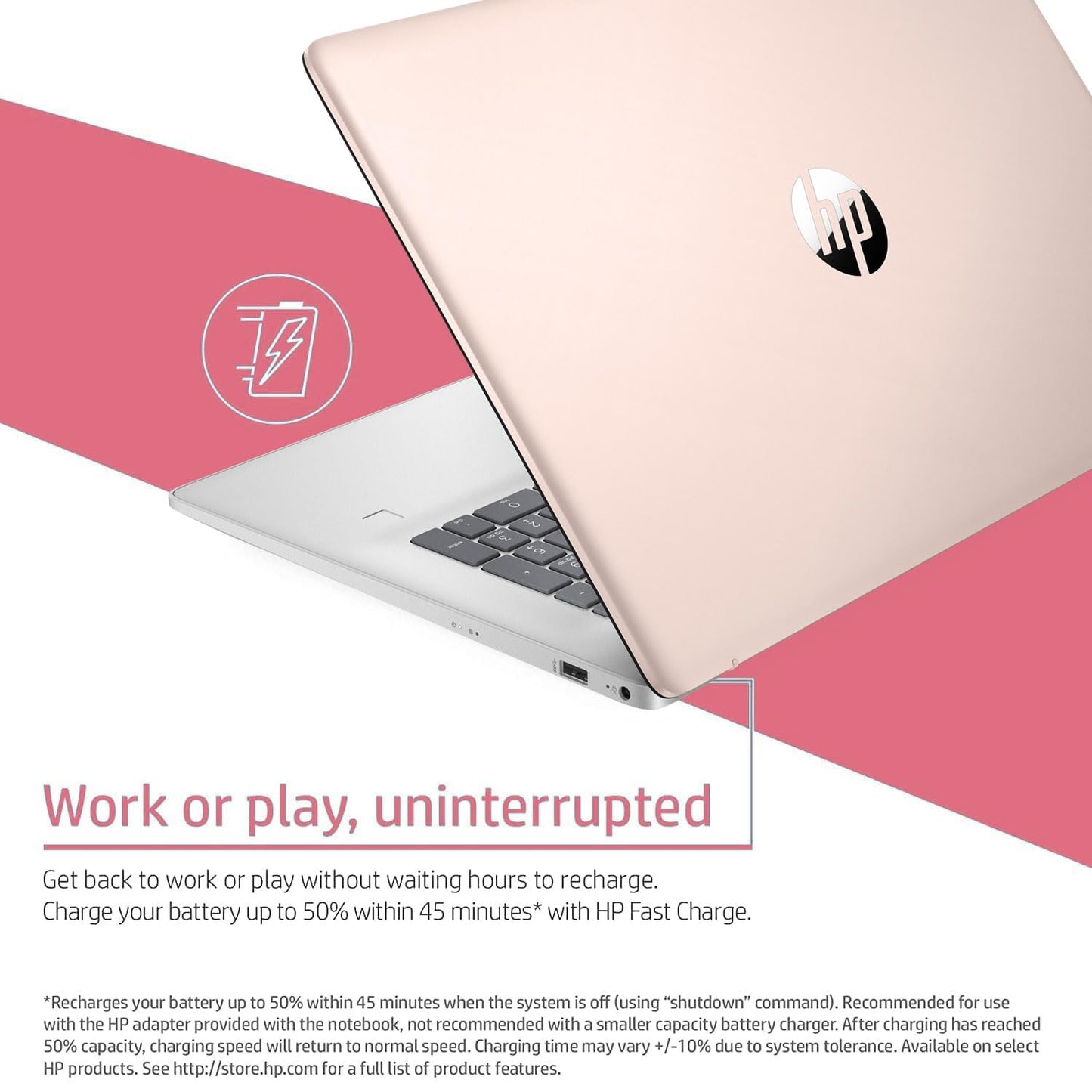 Hp Essential Daily Traditional Laptop, 17.3 Fhd Display, Intel Core I7-1355U, 32Gb Ram, 1Tb Ssd, Backlit Keyboard, Numeric Keypa