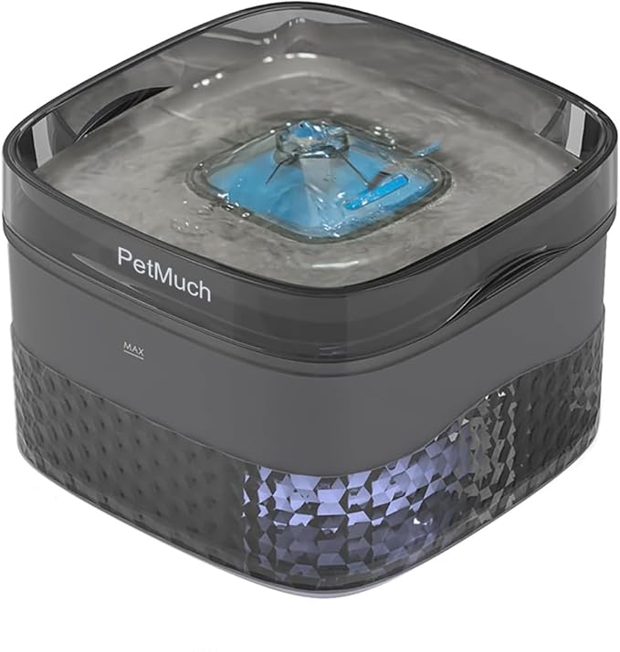 PetMuch 2.4Gal/9L Pet Water Fountains for Medium and Large Dogs and Multiple Cats Large Capacity Automatic, Dog Water Foun...