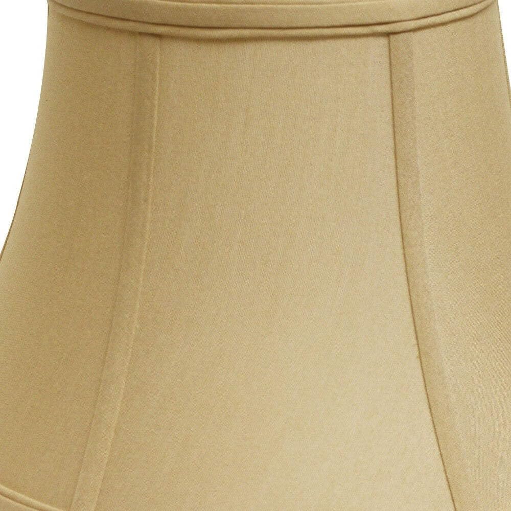 Homeroots Drum Lampshade 18 In. - Pale Brown, Warm White - Model 469493