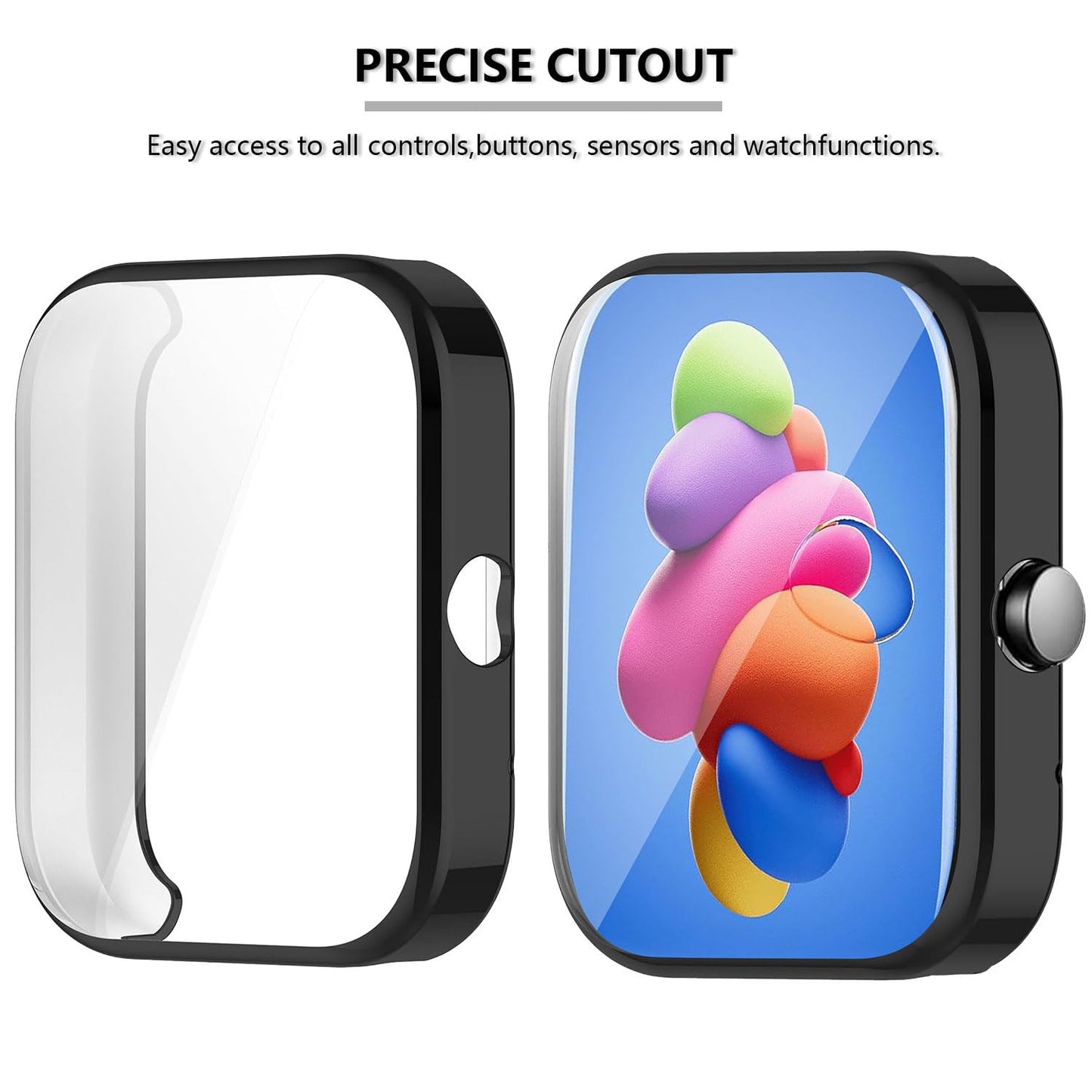 [2-Pack] Screen Protector Compatible With Uaue T60, Qxq T60, Qcoq T60, Cascho T60, Taopodo T60, Matast T60 Case, Soft Tpu Plated