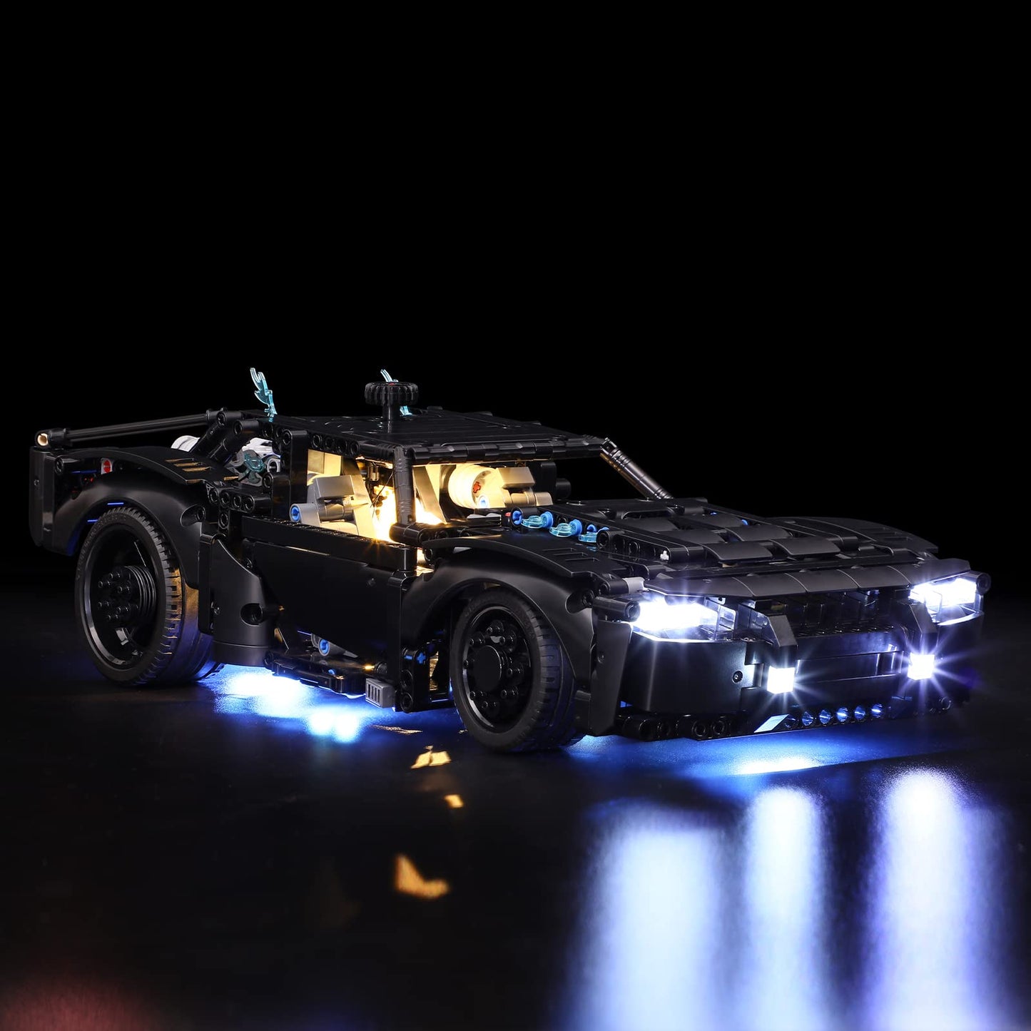 LIGHTAILING Led Light for Lego 42127 Technic The Batman Batmobile Model - Multicolor - Medium - Model 76182
