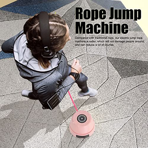 ciciglow Jump Rope Machine with Remote, Jump Workout Entertaining Interaction Rope Skipping Machine for Family, Office, Gy...