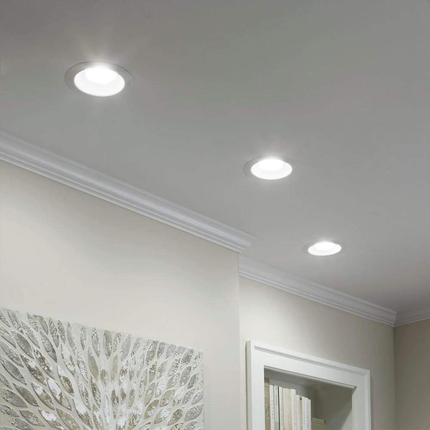 Ftl 12-Pack Br20 Led Bulb 5000K Daylight White Dimmable Flood Light Bulbs 7W 750Lm 50W 60W Equivalent E26 Indoor Recessed Can Light Bulbs For Ceiling Lighting