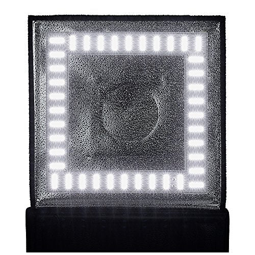 Fotodiox Pro LED 16x16" Studio-in-a-Box for Table Top Photography - Includes light tent; Integrated LED Lights; carrying c...
