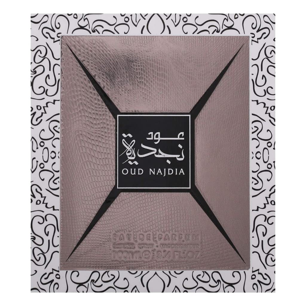 Lattafa Perfumes Oud Najdia for Unisex Eau de Parfum Spray, 3.4 Ounce