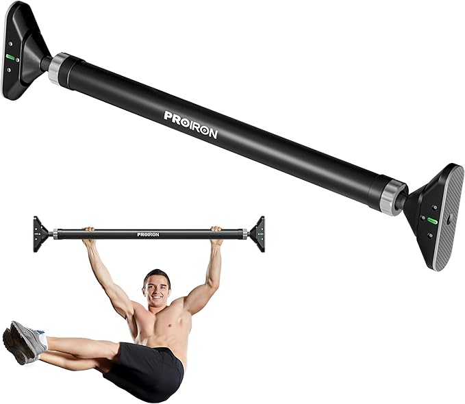 PROIRON Door Pull Up Bar Doorway Frame Chin Up Bar from 28.3in-38.2in,No Screws,Home Gym Upper Body Workout Fitness Equipm...