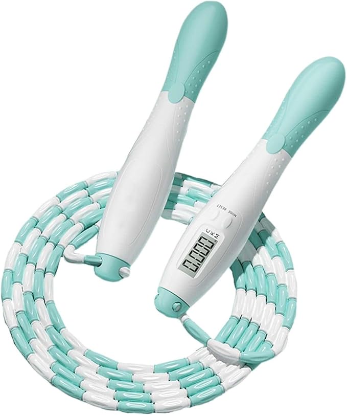 Generic Kids Beaded Jump Rope with Digital Counter for Exercise And Training