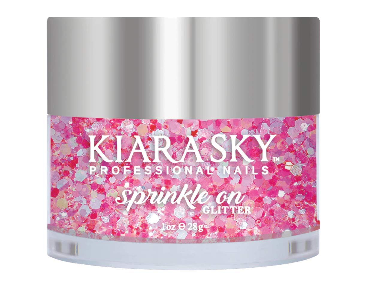 Kiara Sky Sprinkle On Collection Glitter 1 oz, Cosmo Please