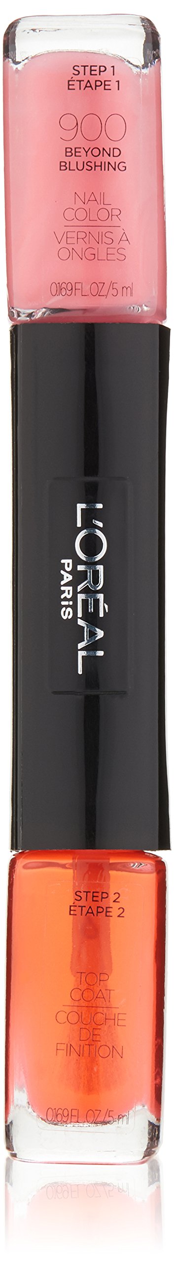 LOr  al Paris Cosmetics Infallible Nail, Beyond Blushing, 0.34 Fluid Ounce