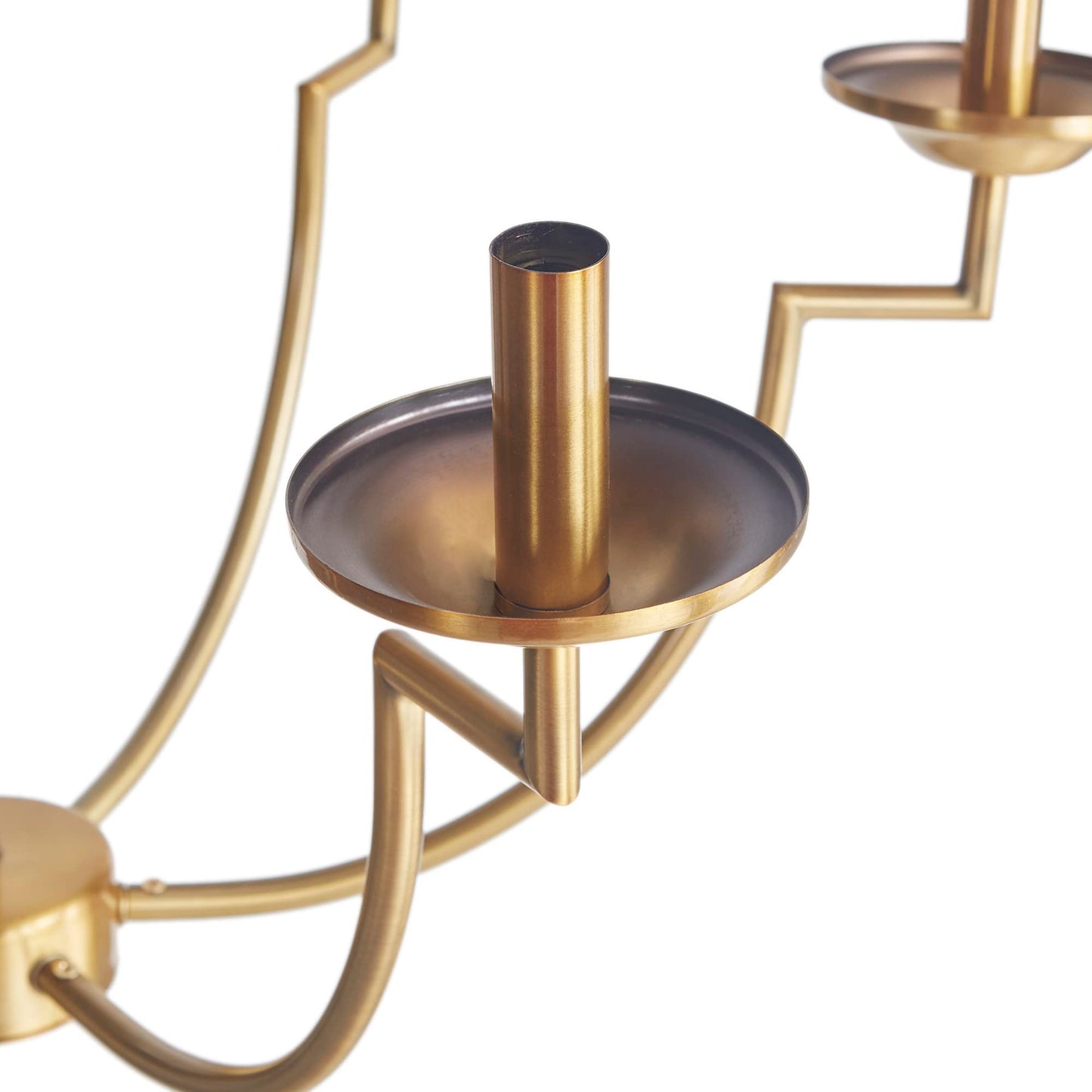 Hampton Hill Traditional Chandelier, 6 Bulbs, Iron, 25inDia x 57inH, Adjustable Ceiling Mount Light Fixture, Gold, Model FB150-1163