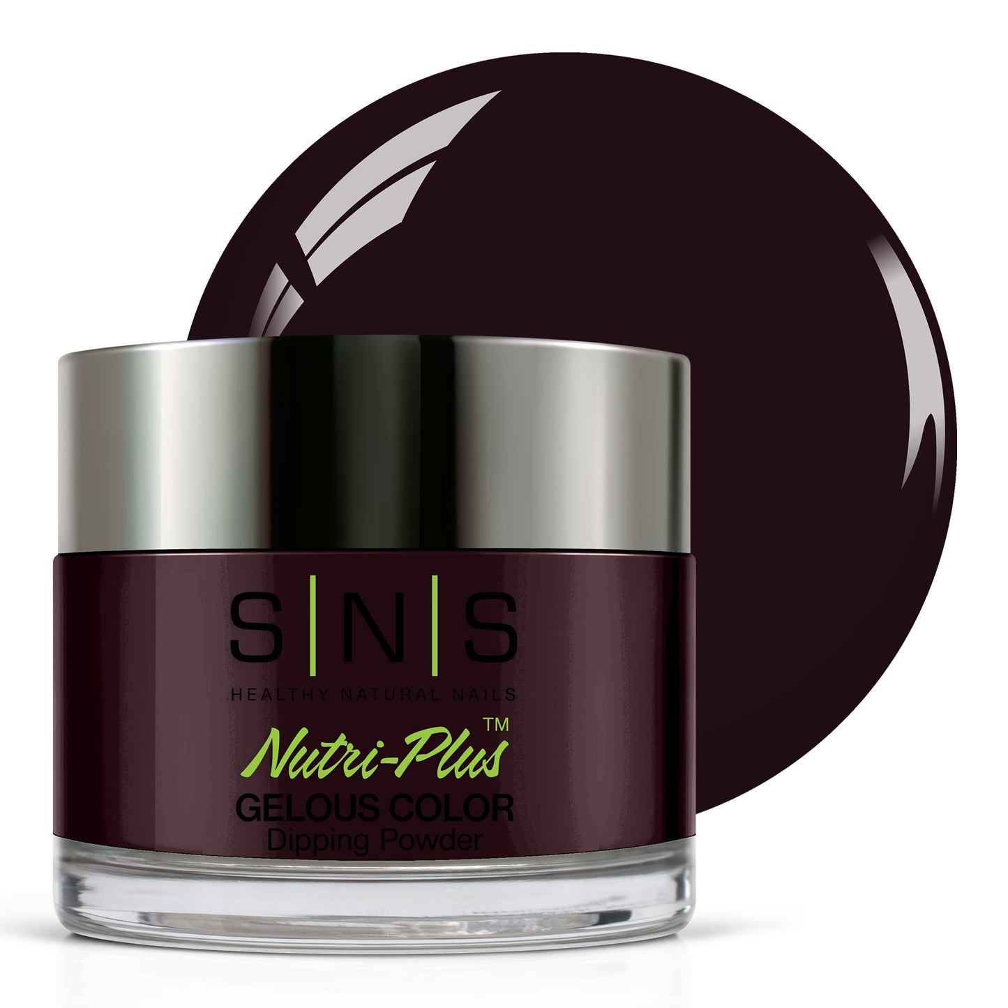 SNS Nail Dip Powder, Gelous Color Dipping Powder - You've Got It All (Purple/Plum), EE05 - Long-Lasting Acrylic Nail Color & Pol