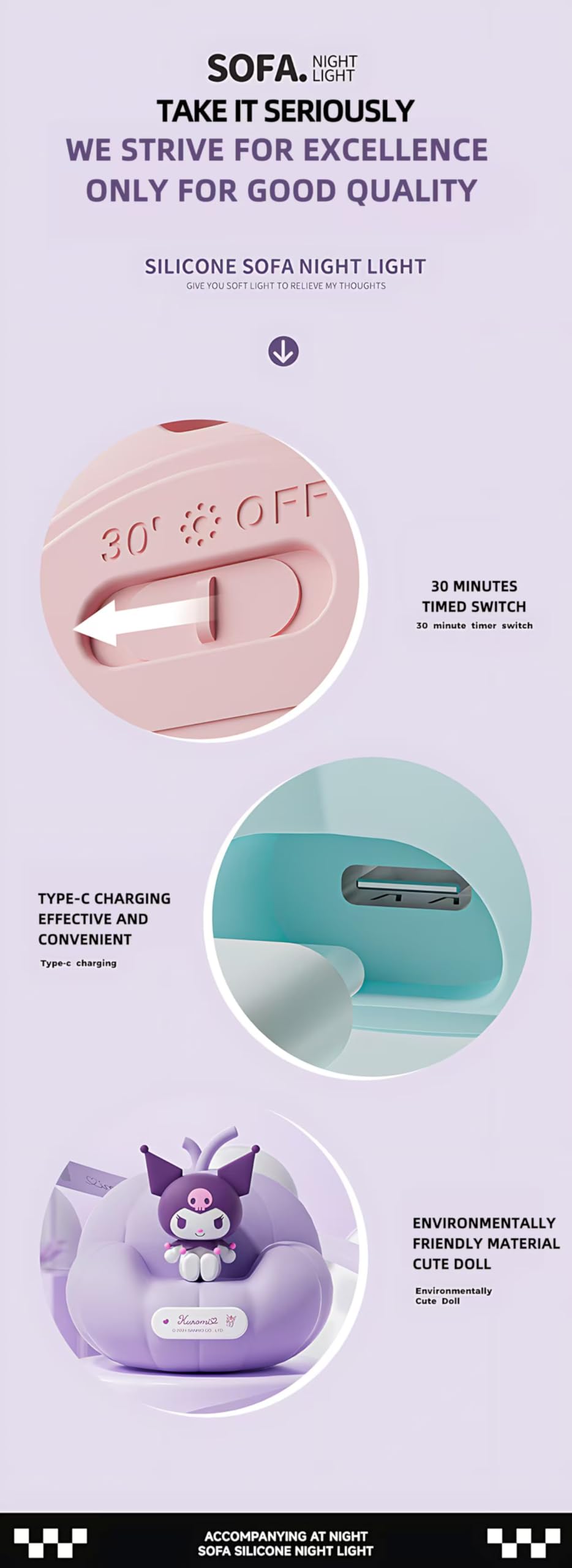 Leuaxmy Cute Kitty Night Light  Cartoon Dimmable Sili Cone Children S Night Light  Long Battery Life  Rechargeable Kitty Light  Toddler Night Light  Gift For Boys And Girls(Light Pink Kt)