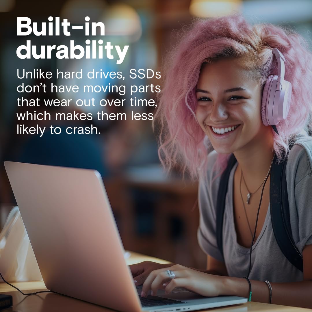 Crucial Bx500 2Tb 3D Nand Sata 2.5-Inch Internal Ssd, Up To 540Mb/S - Ct2000Bx500Ssd1, Solid State Drive