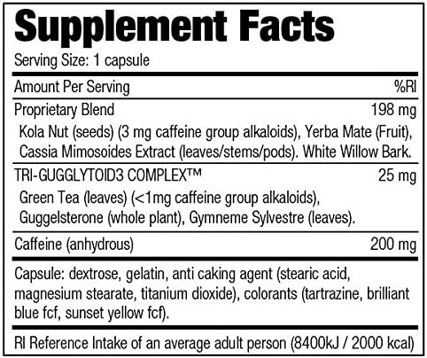 Stacker 2 Fat Burner Capphedra Free, 100-Count Bottlesules, E