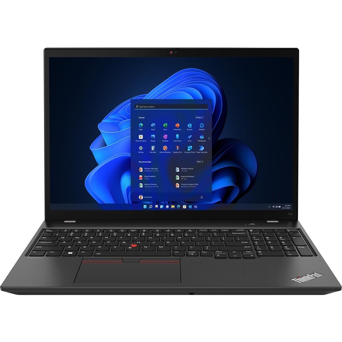 Lenovo Thinkpad T16 Gen 1 21Ch0065Us 16 Notebook - Wuxga - 1920 X 1200 - Amd Ryzen 5 Pro 6650U Hexa-Core (6 Core) 2.90 Ghz - 16
