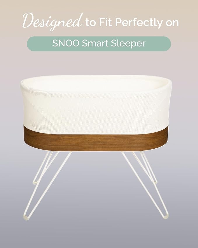 Bassinet Fitted Sheets Compatible with SNOO Happiest Baby Oval Bassinet - Buttery Soft, Silky Comfort, Premium Stretchy Jersey Knit Sheets - Burnt Orange+Mustard Yellow+ Gray, 3 Pack