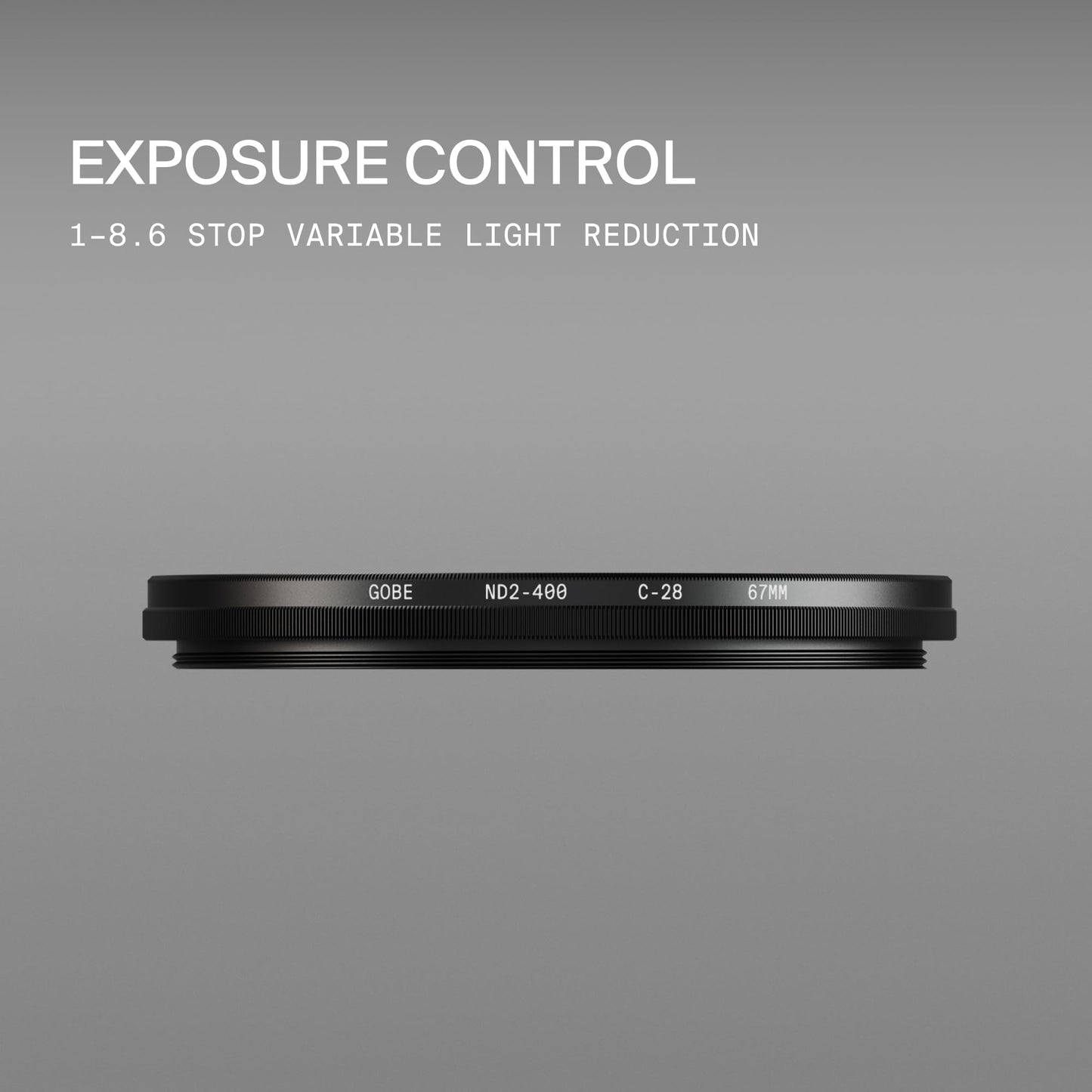 Gobe 40.5Mm Nd2-400 Variable Nd Lens Filter (Pro)