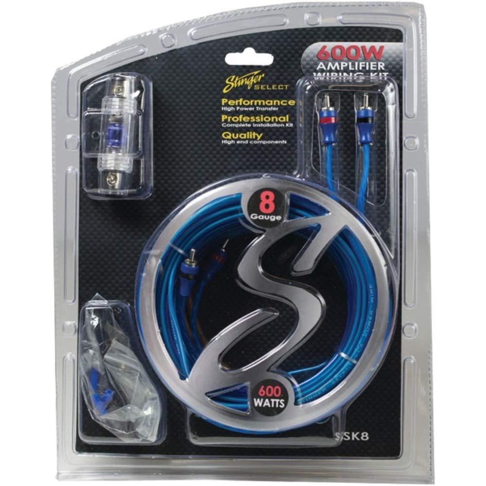 Stinger 8 Gauge Amp Wiring Kit