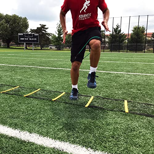 Kbands | Speed and Strength Leg Resistance Bands | Includes Speed 101 and Agility FX Digital Training Programs - Sizes for...