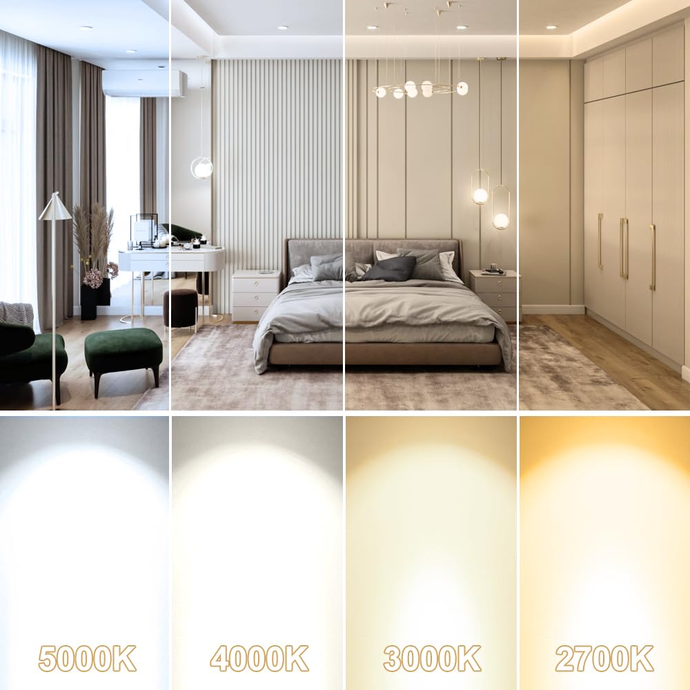 2 Inch Led Downlight  Recessed Lighting Dimmable Ceiling Light  3W  3000K Warm White  Cri80 With Led Driver(35W Halogen Equivalent)  20 Pack