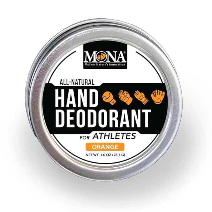 Hand Deodorant for Athletes | Deodorize and Nourish hands | Absorbs Moisture | 100% Natural, Vegan and Cruelty-Free | For ...