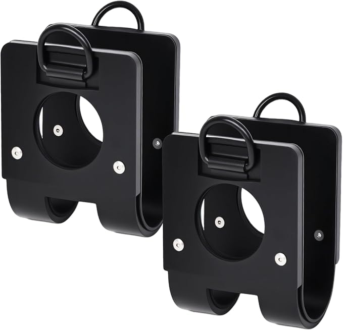 BROQIXIN Home Gym Clips : Load Dumbbells on Barbells, Turn Bars into Landmines, T-Bar Row with Any Grip, Hook Dumbbells on...