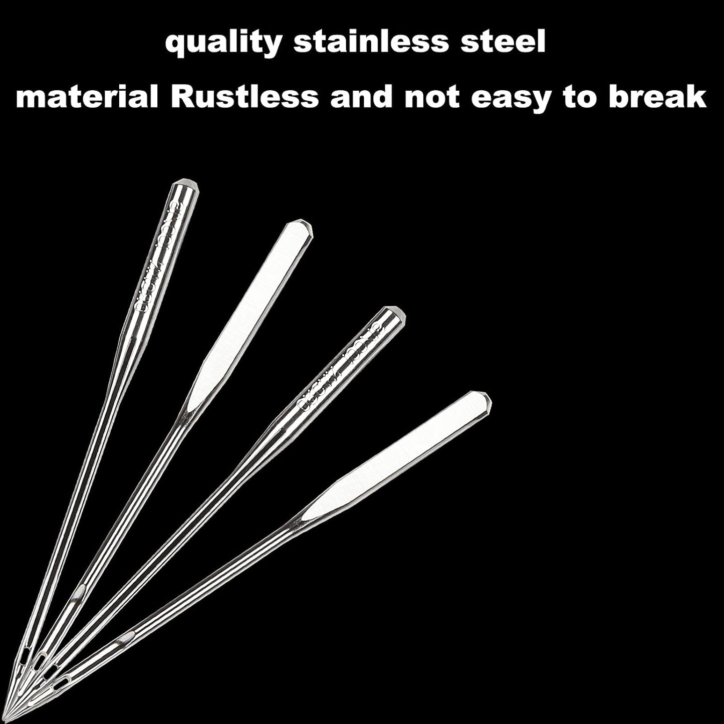 50 PCS Sewing Machine Needles for Brother, Sewing Needles Embroidery Machine Needles for Brother Sewing Machine (75/11-50 Pack)
