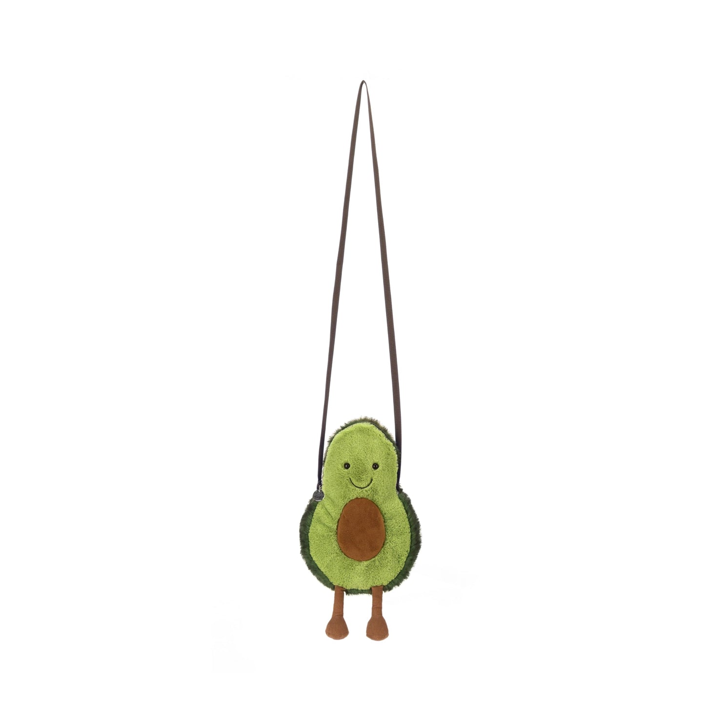 Jellycat Amuseables Avocado Plush Bag, 11.5 inches - Crossbody and Shoulder Purse - Fun and Unique Handbag