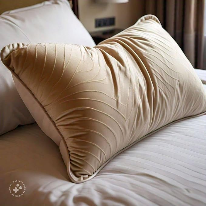 East Coast Bedding Balanced Dream 50/50 Goose Feather Down Queen Pillows 20x30 Inch Medium Support with 100% Cotton Shell – 2 Pack
