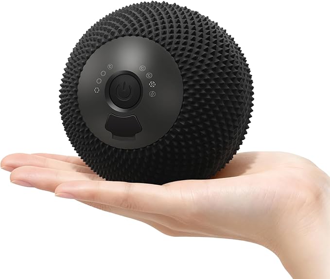 YIXIUTEN Heating Vibrating Massage Ball with 7 Modes & Memory Function for Myofascial Release, Deep Tissue and Trigger Poi...