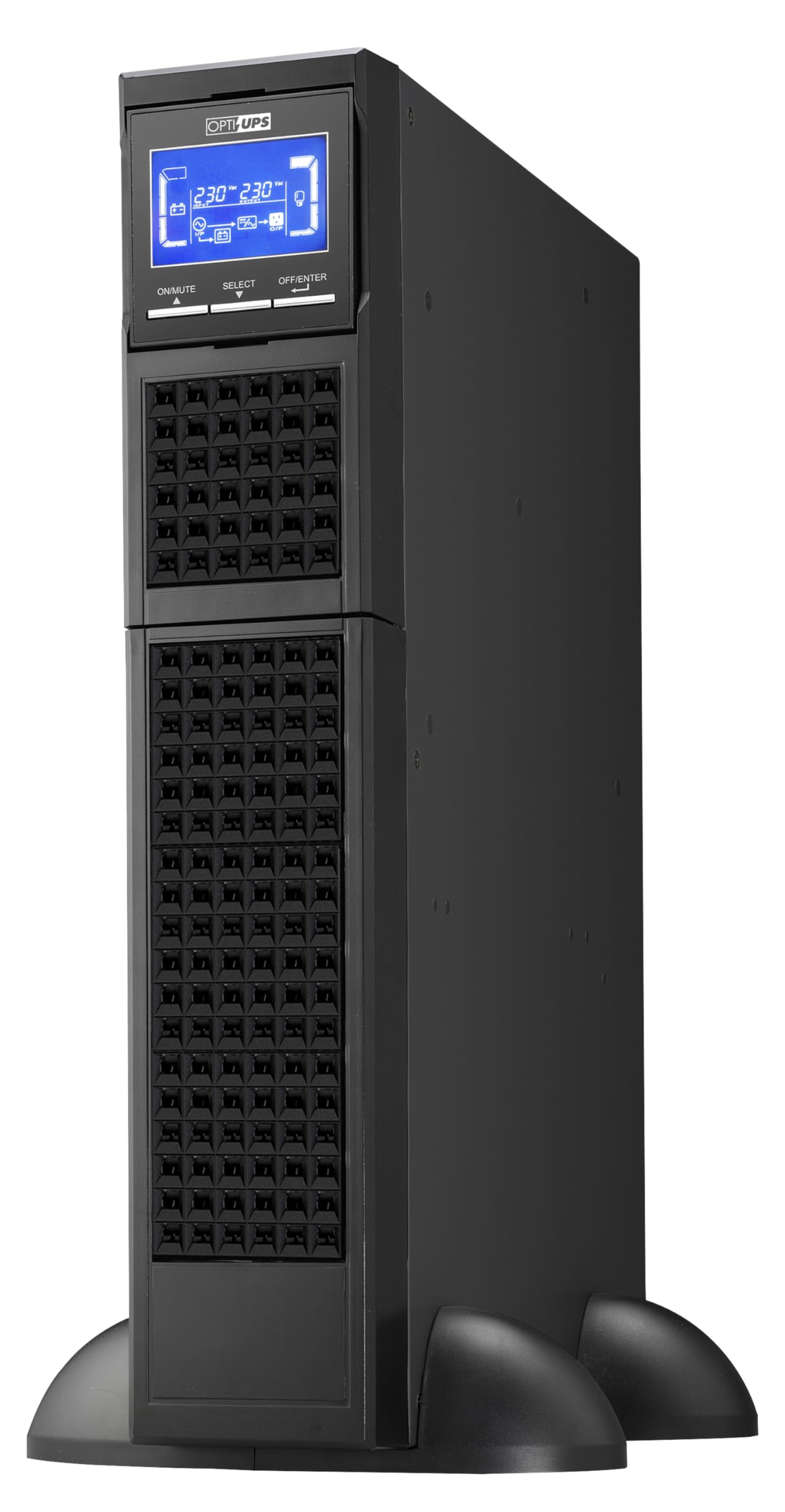 Opti-Ups Ds1000E-Rm (Tower/Rackmount) (1000Va / 1000W) Online Double Conversion Uninterruptible Power Supply, Pure Sine Wave, Up