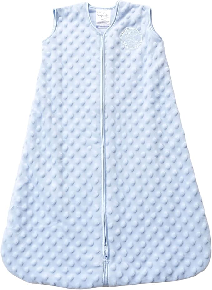 HALO Sleepsack Plush Dot Velboa Wearable Blanket, TOG 1.5