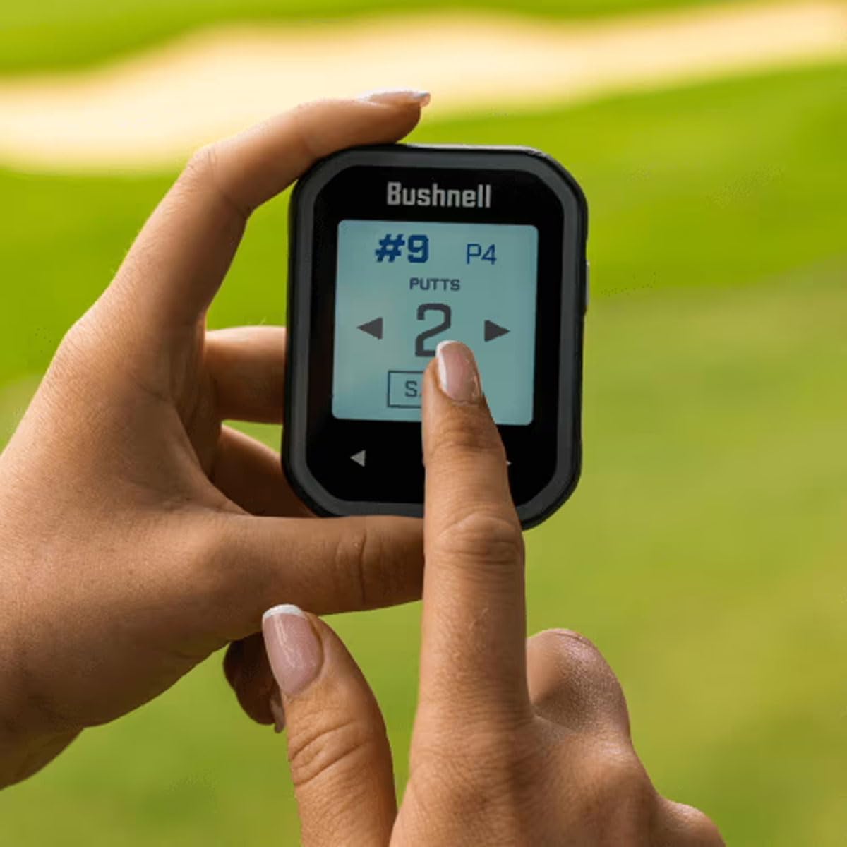 Bushnell Golf Phantom 3 Slope GPS Handlheld (Green) | 38,000+ Courses, Slope Compensation, Hazard Info, Distance Calculator, Scorekeeping, Magnet Mount, Touchscreen | Signature Series Power Bundle