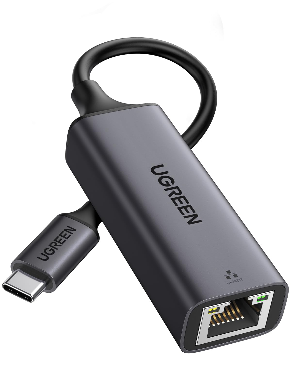 Ugreen Usb C To Ethernet Adapter, 1000Mbps, Rj45, Driver-Free, Compatible With Windows, Macos, Ipados, Chromeos, Android, Laptop